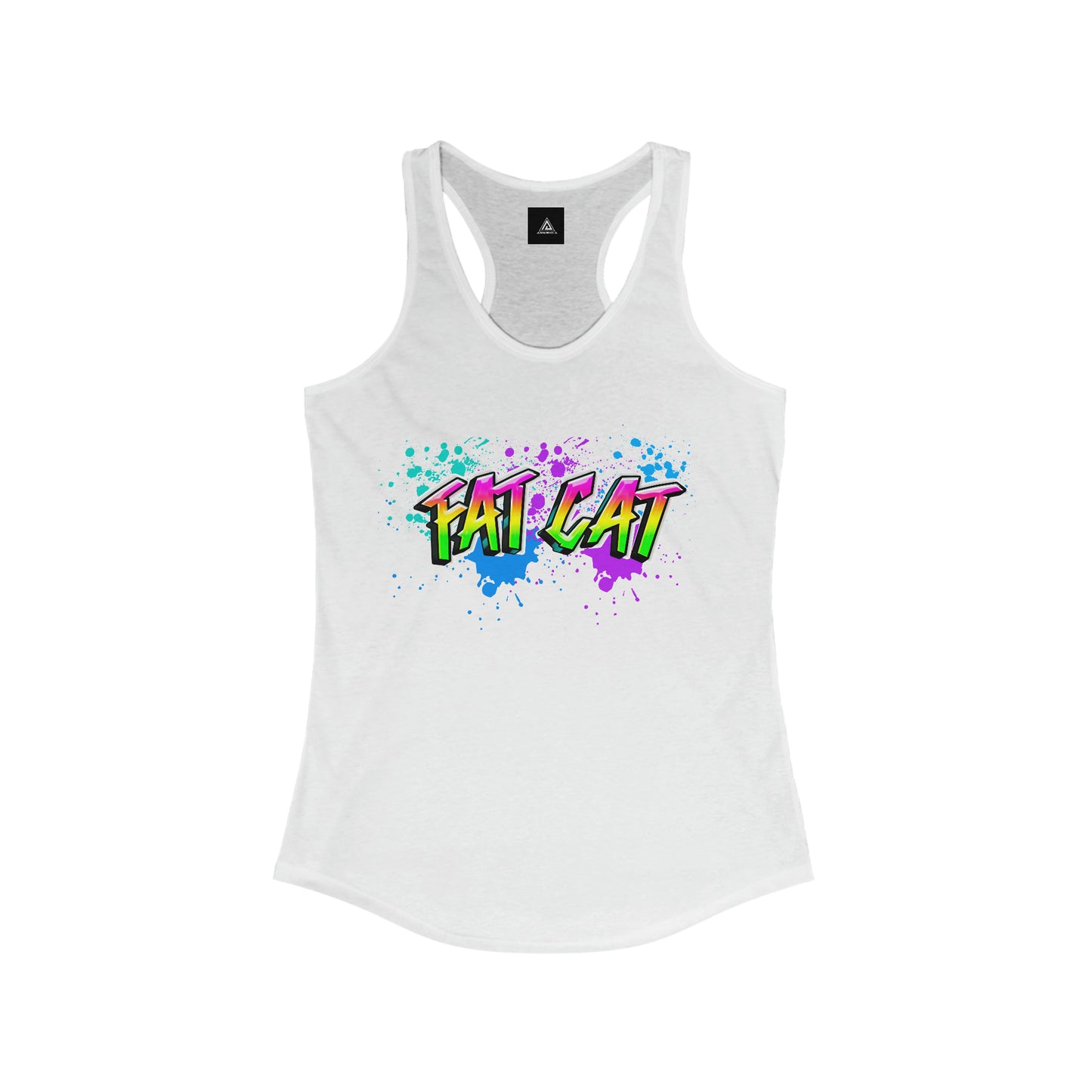 Annishka FAT CAT Women Racerback Tank