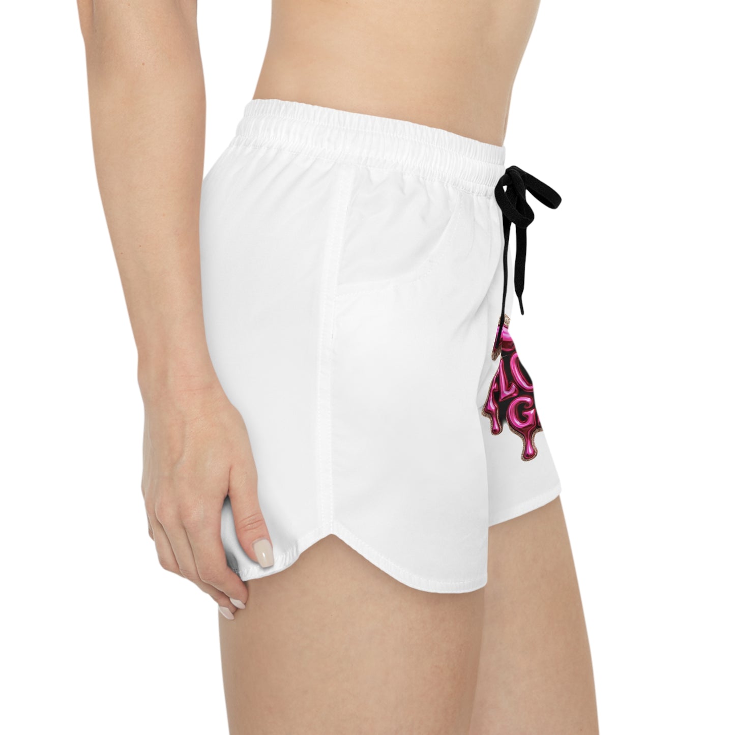 Florida Girl White Casual Shorts | Beachwear, Summer Fashion, Vacation Outfit, Gift for Her, Relaxed Fit Shorts